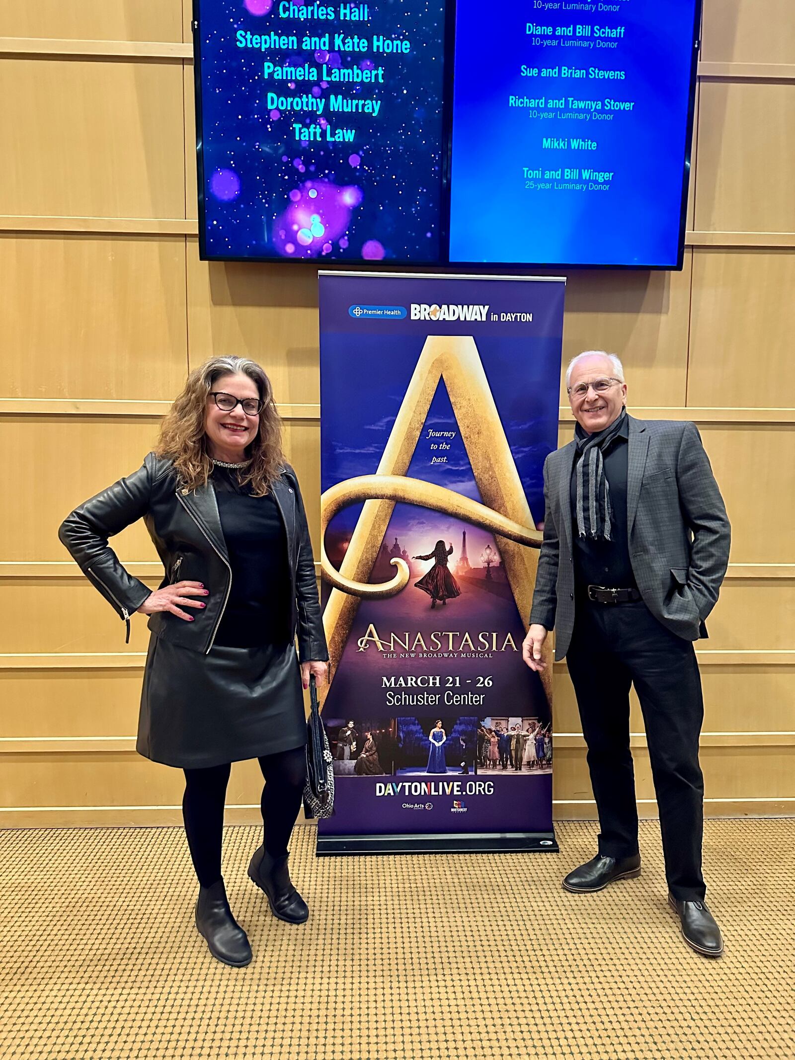Bobby Joe, my beau of almost 12 years, and I attend "Anastasia" in March. CONTRIBUTED