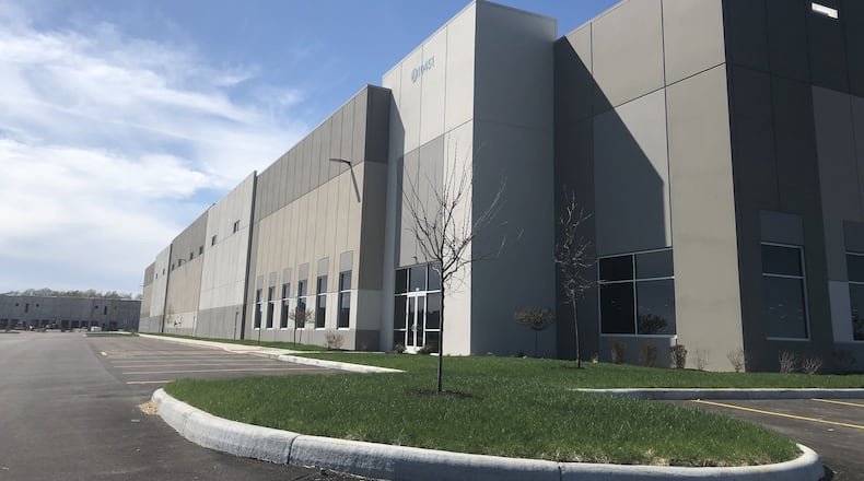 A NorthPoint Development facility at 10451 Dog Leg Road, in a photo taken in early 2020. Innovative Plastic Molders and Frito-Lay Inc. occupy the building. CORNELIUS FROLIK / STAFF