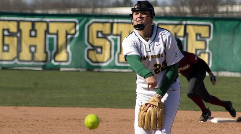 Ashley Sharp is the Horizon League Pitcher of the Week. ALLISON RODRIGUEZ/CONTRIBUTED PHOTO