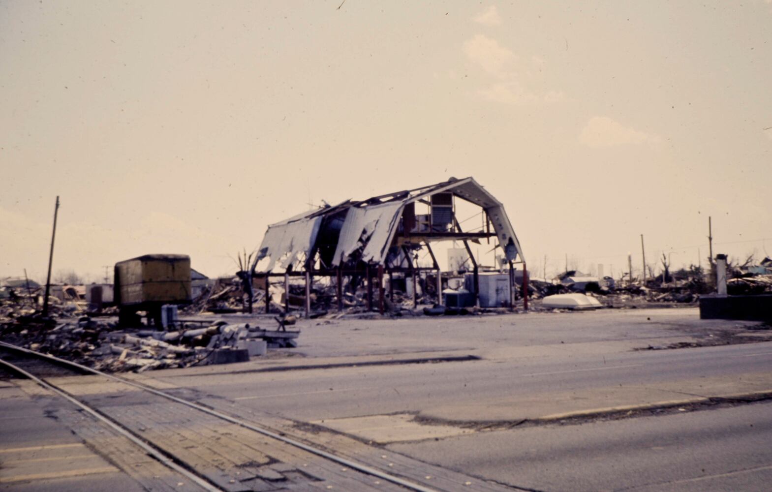 1974 Xenia tornado aftermath