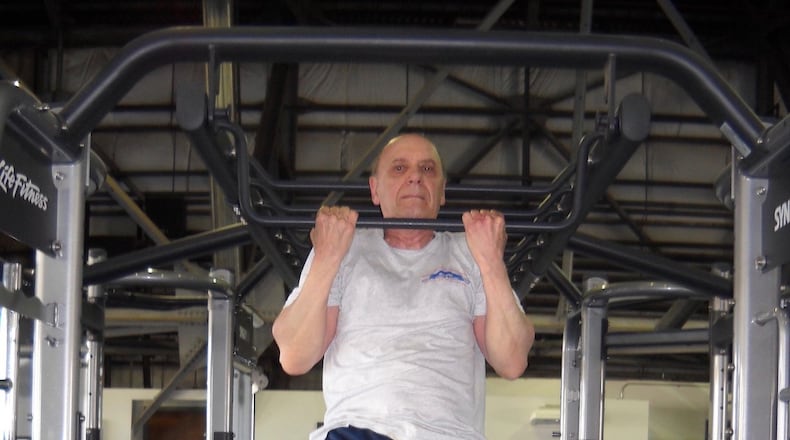 With the Chin Up, the body is slowly pulled upward until the chin is just above the bar and then slowly lowered. CONTRIBUTED