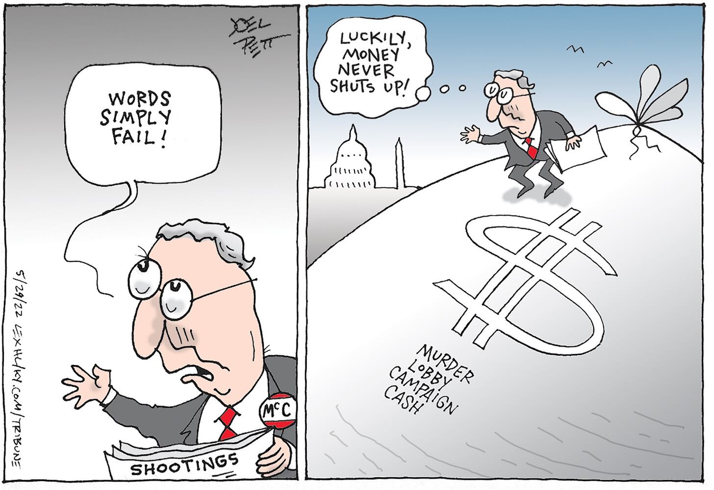 WEEK IN CARTOONS: Texas school shooting, baby formula and more