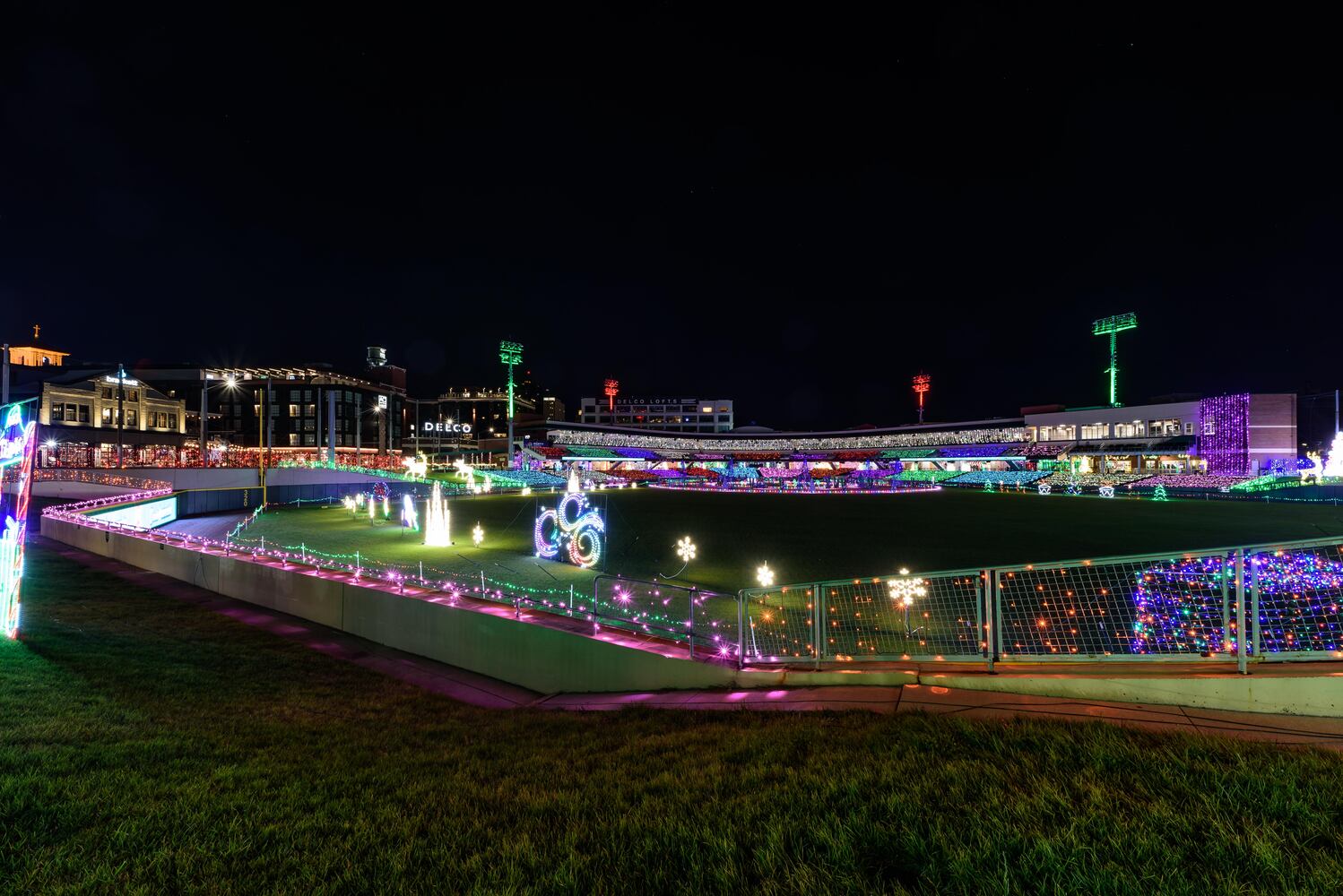 PHOTOS: Deck the Diamond at Day Air Ballpark