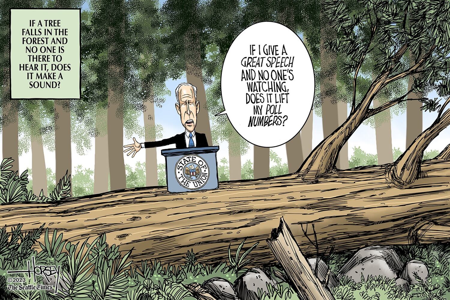 WEEK IN CARTOONS: State of the Union, Super Bowl, Chinese balloon and more