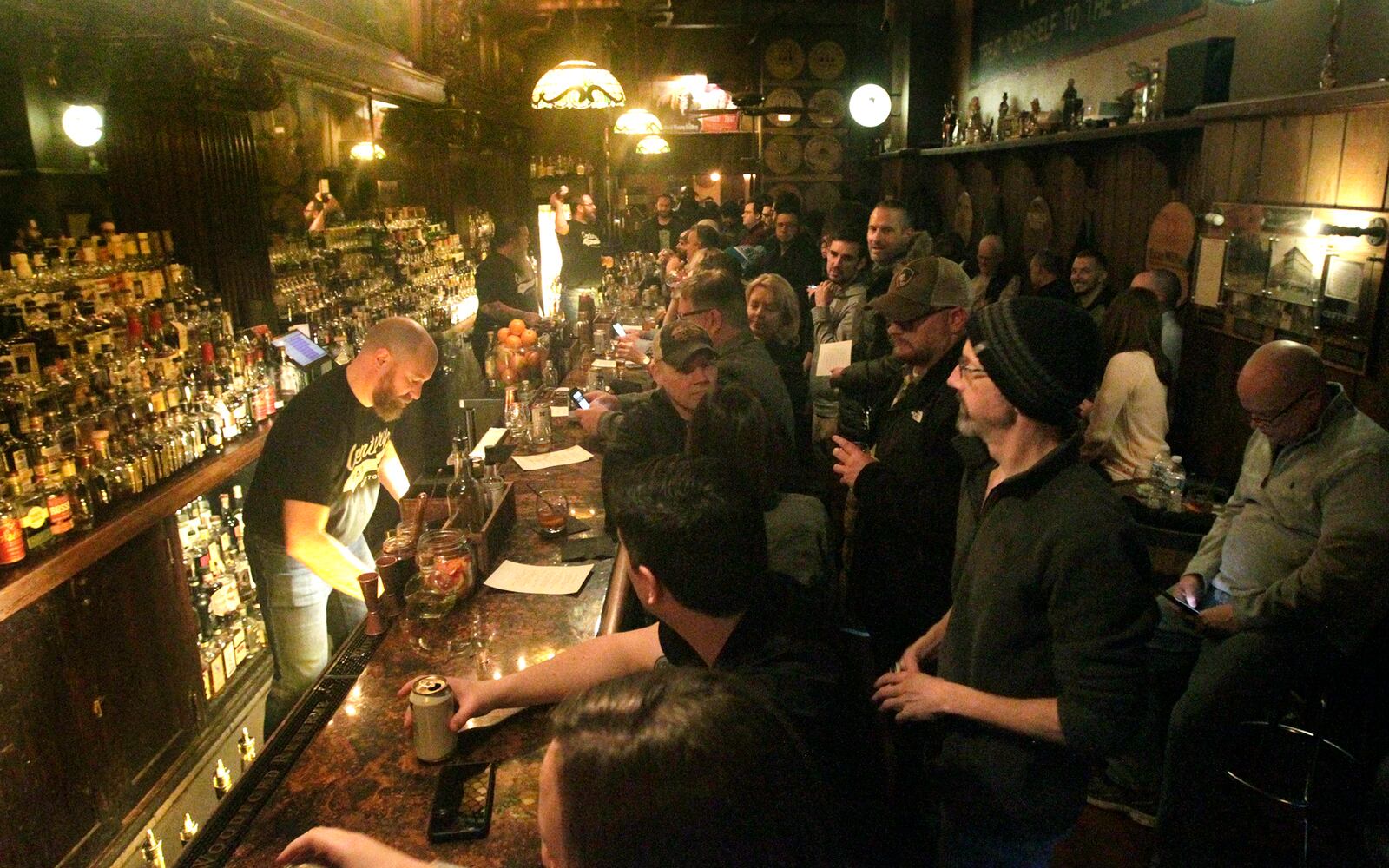 PHOTOS: Revelers pack the Century Bar to say goodbye on New Year’s Eve