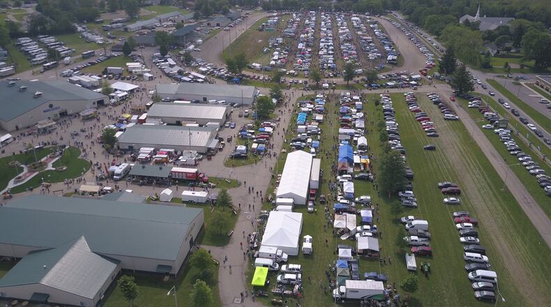 As 30,000 people from a handful of countries are expected to descend on the Greene County Fairgrounds in Xenia this weekend for the popular amateur radio convention that had been held at Hara Arena, which closed last year. SKY7