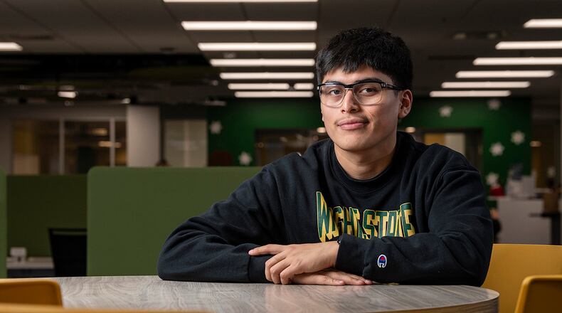 Selvin Bacon-Velasquez is president of Wright State’s Commuter Student Association and the commuter senator in the Student Government Association. CONTRIBUTED