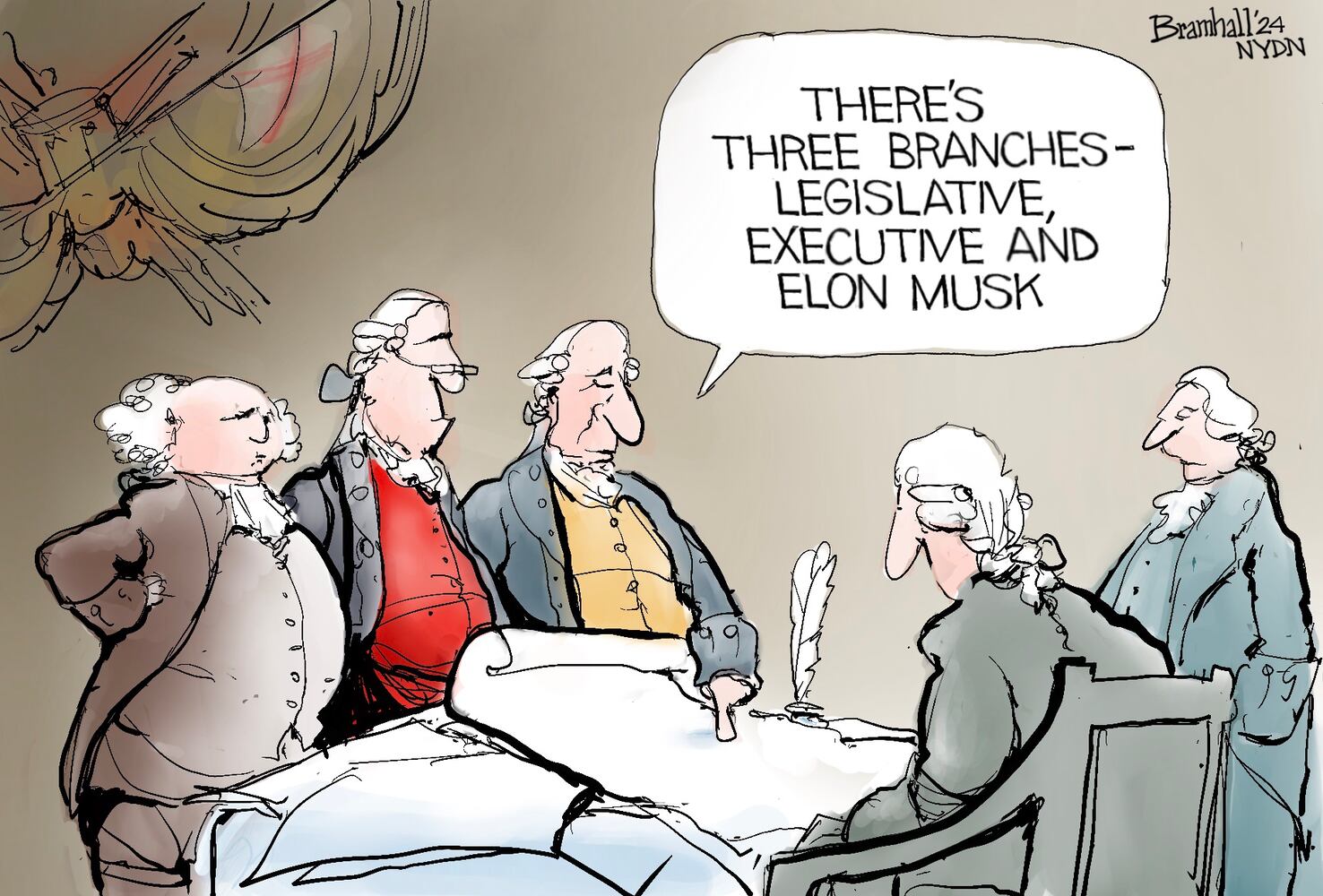 CARTOONS: Bill Bramhall, Dec. 23, 2024