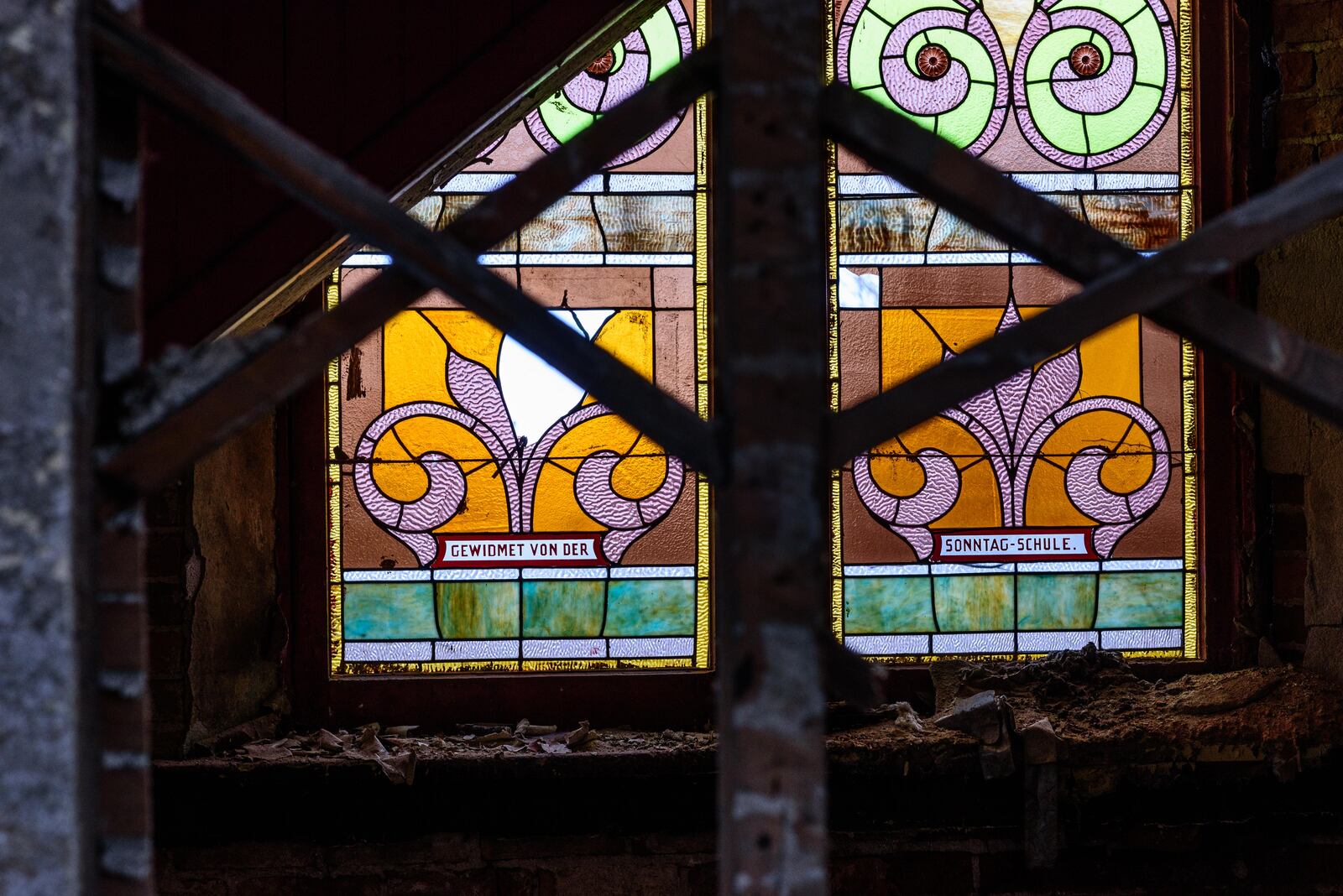 Interior of the former Second German Baptist Church building, located at 1420 E. 4th St. in the St. Anne’s Hill Historic District, March 15, 2020 TOM GILLIAM