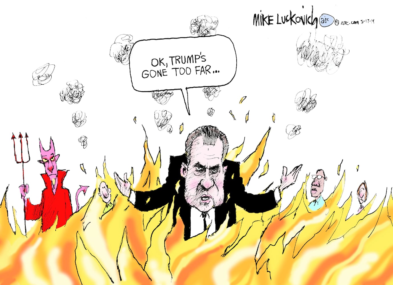 Week in cartoons: Abortion restrictions, trade wars and more