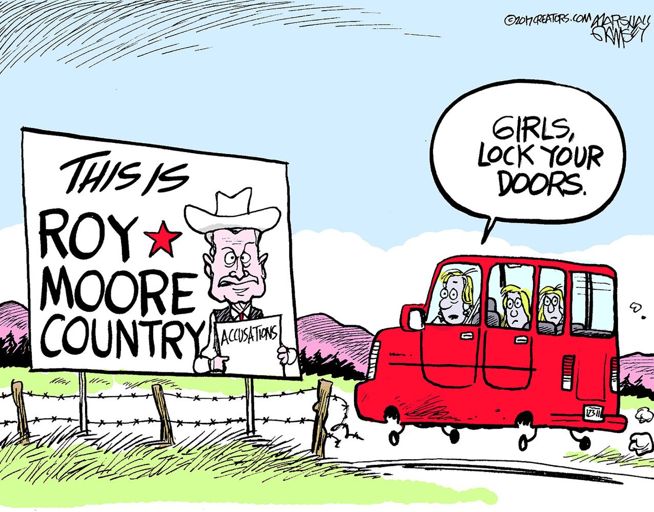 Week in cartoons: Roy Moore, Jeff Sessions and more