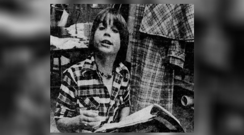 Photo of Rob Lowe from the Dayton Daily News on Aug. 14, 1976.