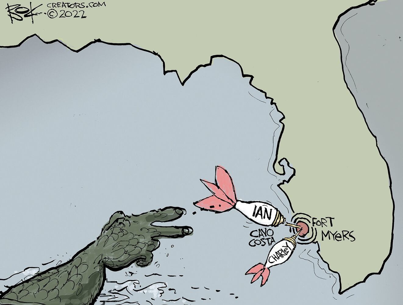 WEEK IN CARTOONS: Hurricane Ian, midterm elections and more
