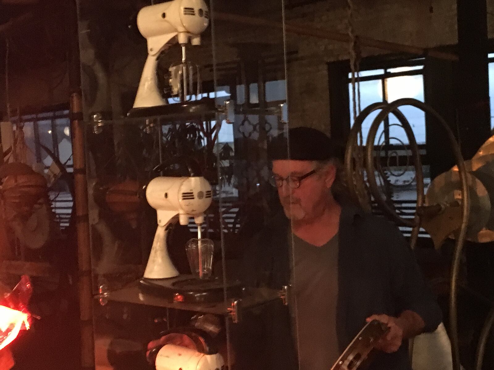Musician, sculptor and educator Michael Bashaw has devoted his life to melding various art forms to create something that captivates both the eyes and the ears.