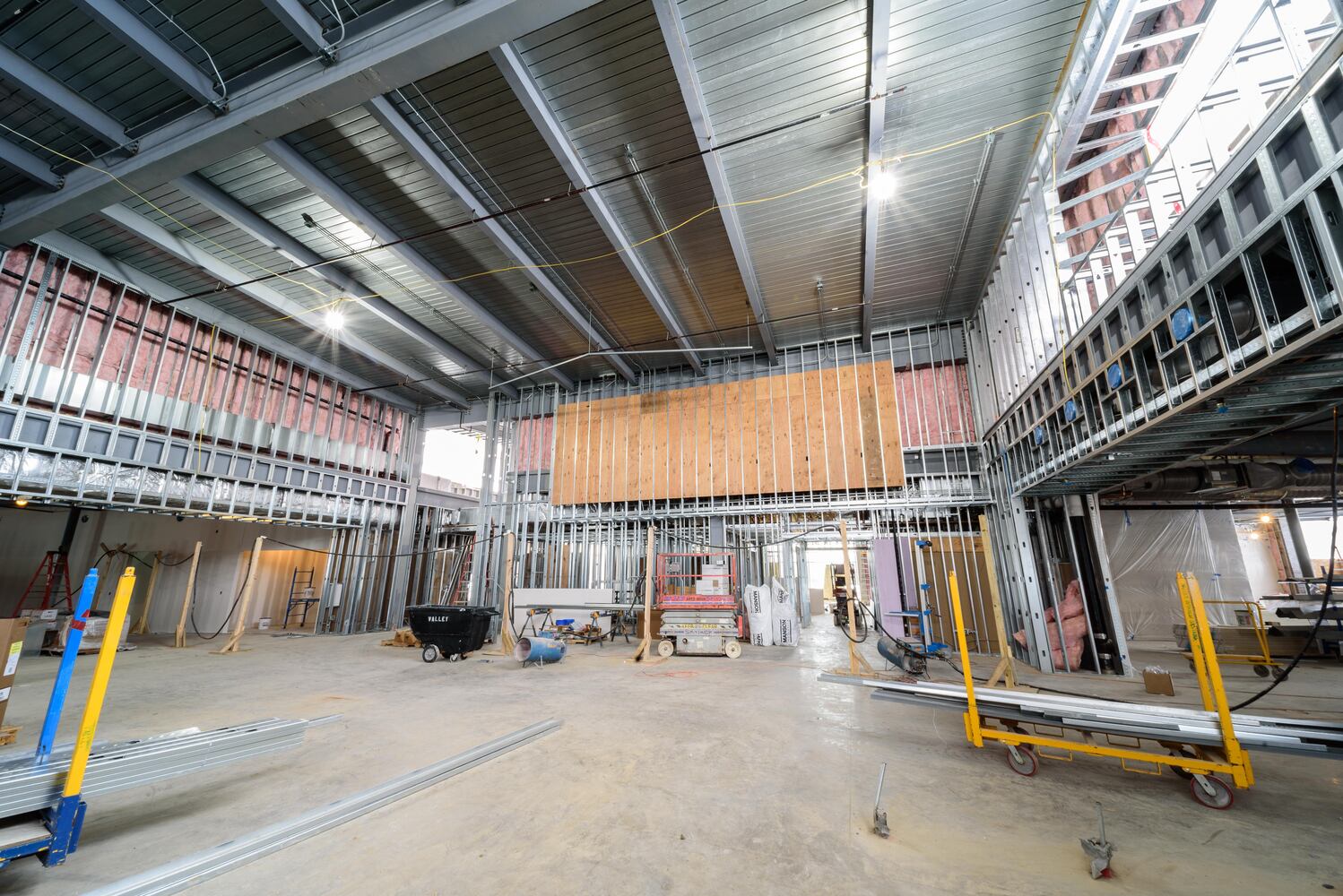 PHOTOS: A look at construction at the Dayton Metro Library’s new Huber Heights Branch