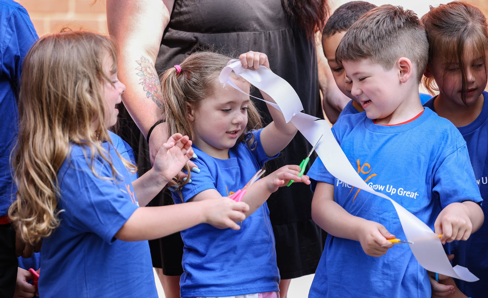 Rainbow Years Child Care playground ribbon cutting 062525 DDN