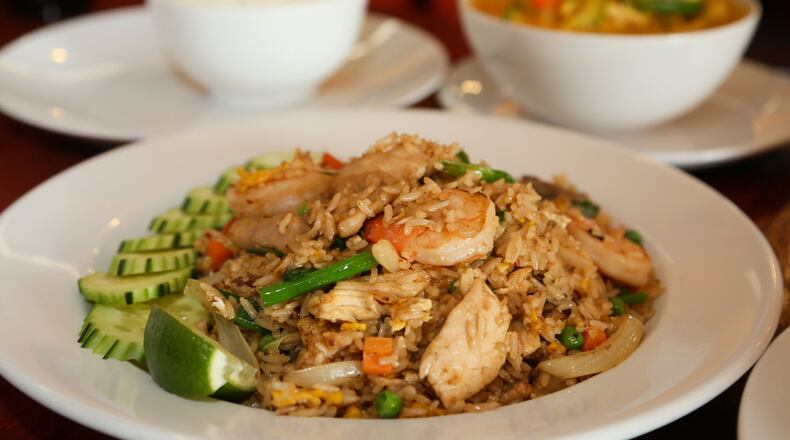 Four Kings entree at Thai Koon Kitchen in West Chester. GREG LYNCH / STAFF