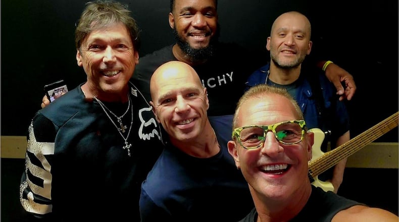 The Menus, the flamboyant cover band that formed in Cincinnati in 1983, will perform Saturday, July 5 at Stubbs Park in Centerville.