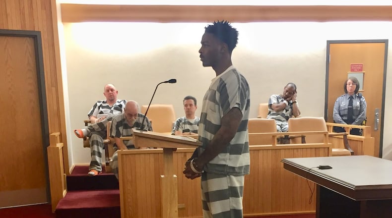 Jimmarko Shepherd pleaded not guilty to aggravated robbery.