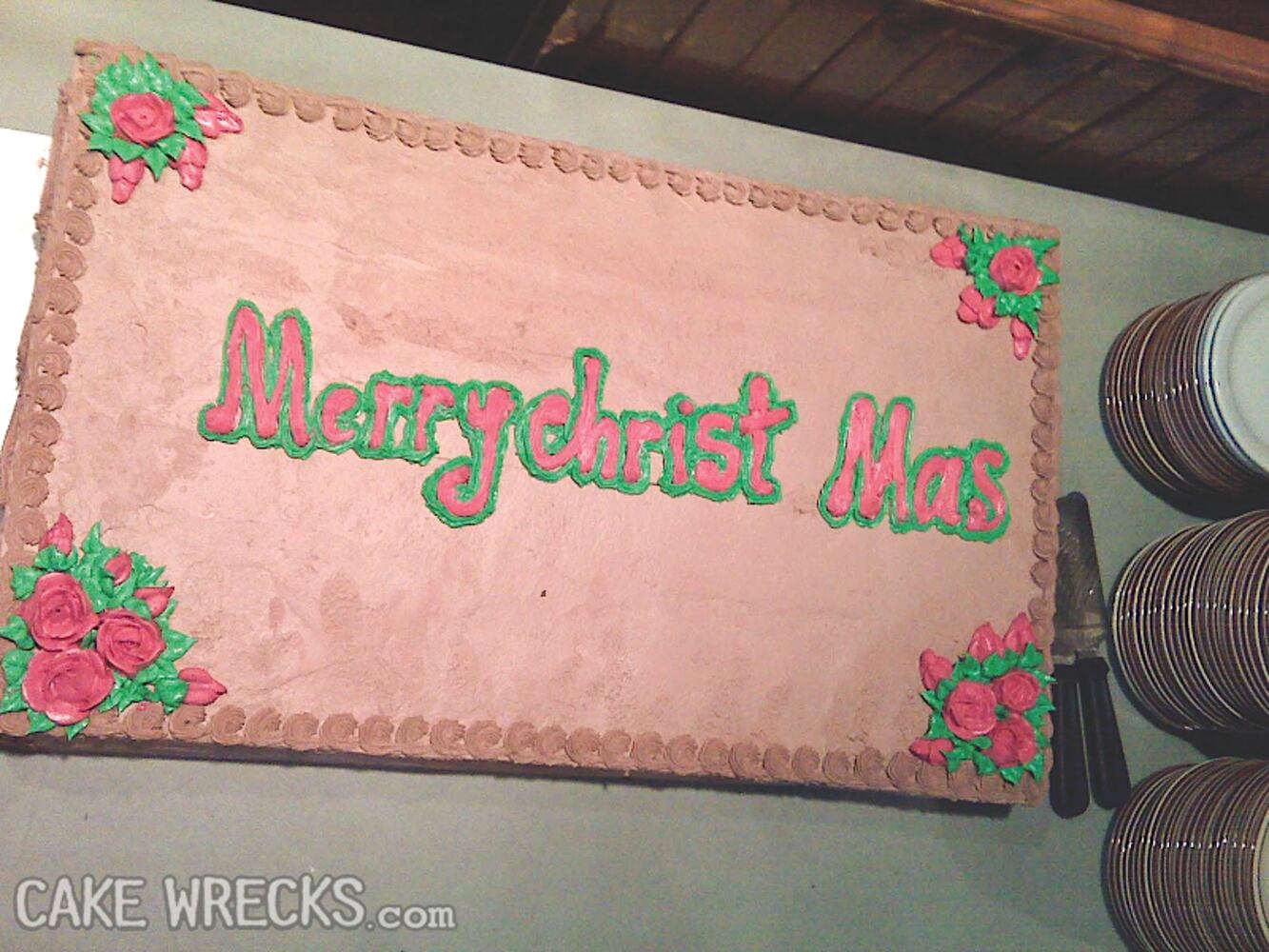 Cake Wrecks Horrible Holiday Cakes