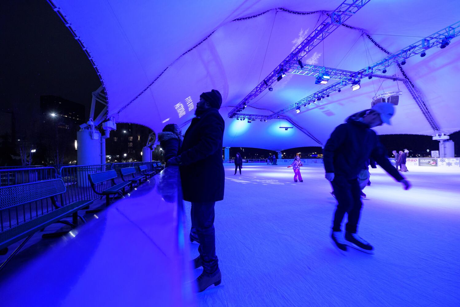 PHOTOS: Did we spot you ice skating during Dayton Funk Night at RiverScape MetroPark?