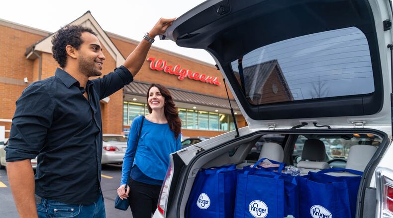 Kroger will expand its grocery selection in the 13 pilot Walgreens stores. CONTRIBUTED