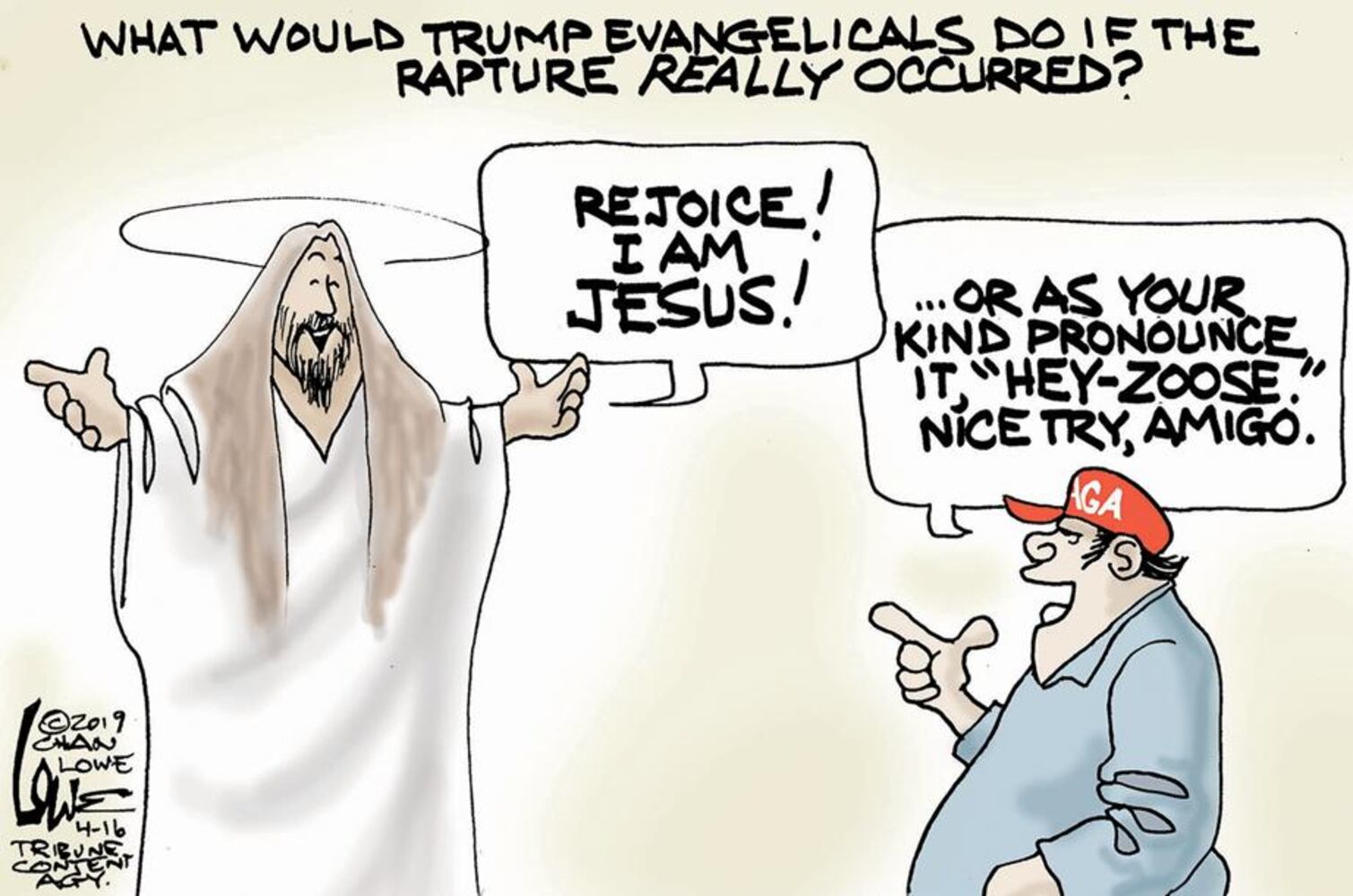 Week in cartoons: Notre Dame Cathedral fire, Tiger Woods and more