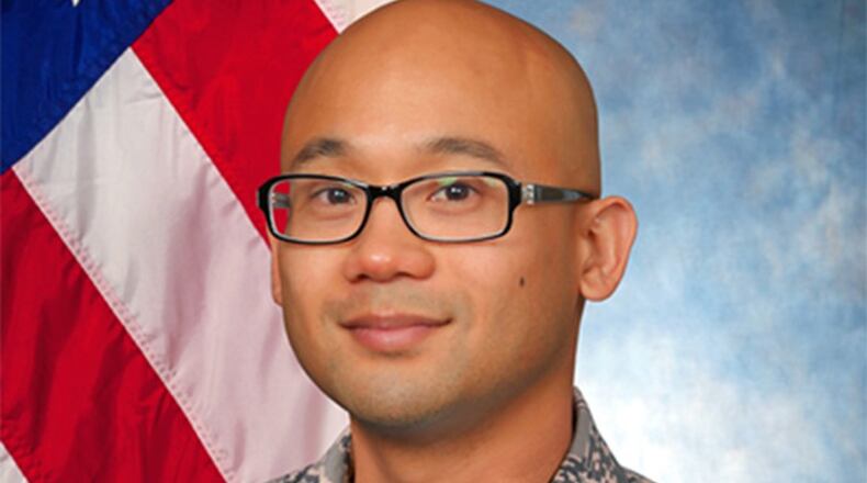 Wright-Patterson Air Force Base’s newest chaplain, 1st Lt. Matthew Quilala, joins the team of eight chaplains base-wide Nov.28. As a chaplain, Quilala serves Airmen and families by providing opportunities to exercise religious freedom, offering confidential counseling and holding moral events on and around base. (Courtesy photo)