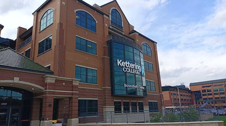 Kettering College on the Kettering Medical Center Campus. Kettering College received a $1.8 million grant to kick start its Community Health Worker Training Program. SAMANTHA WILDOW\STAFF