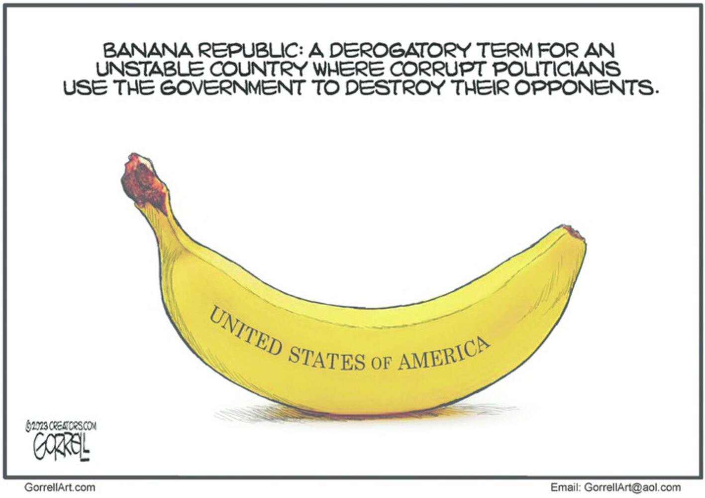 WEEK IN CARTOONS: Trump indictment, school shooting and more