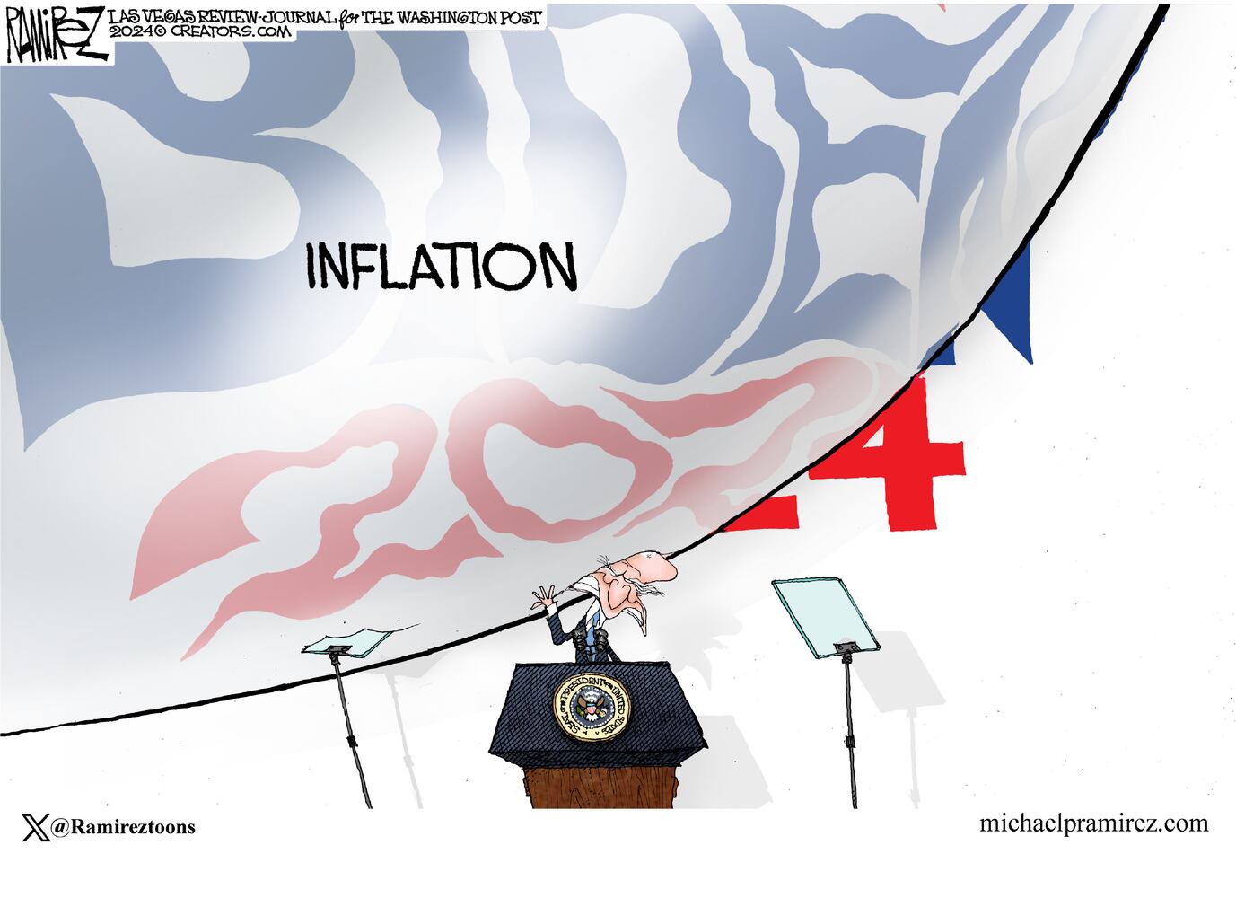 CARTOONS: Michael Ramirez, April 21, 2024