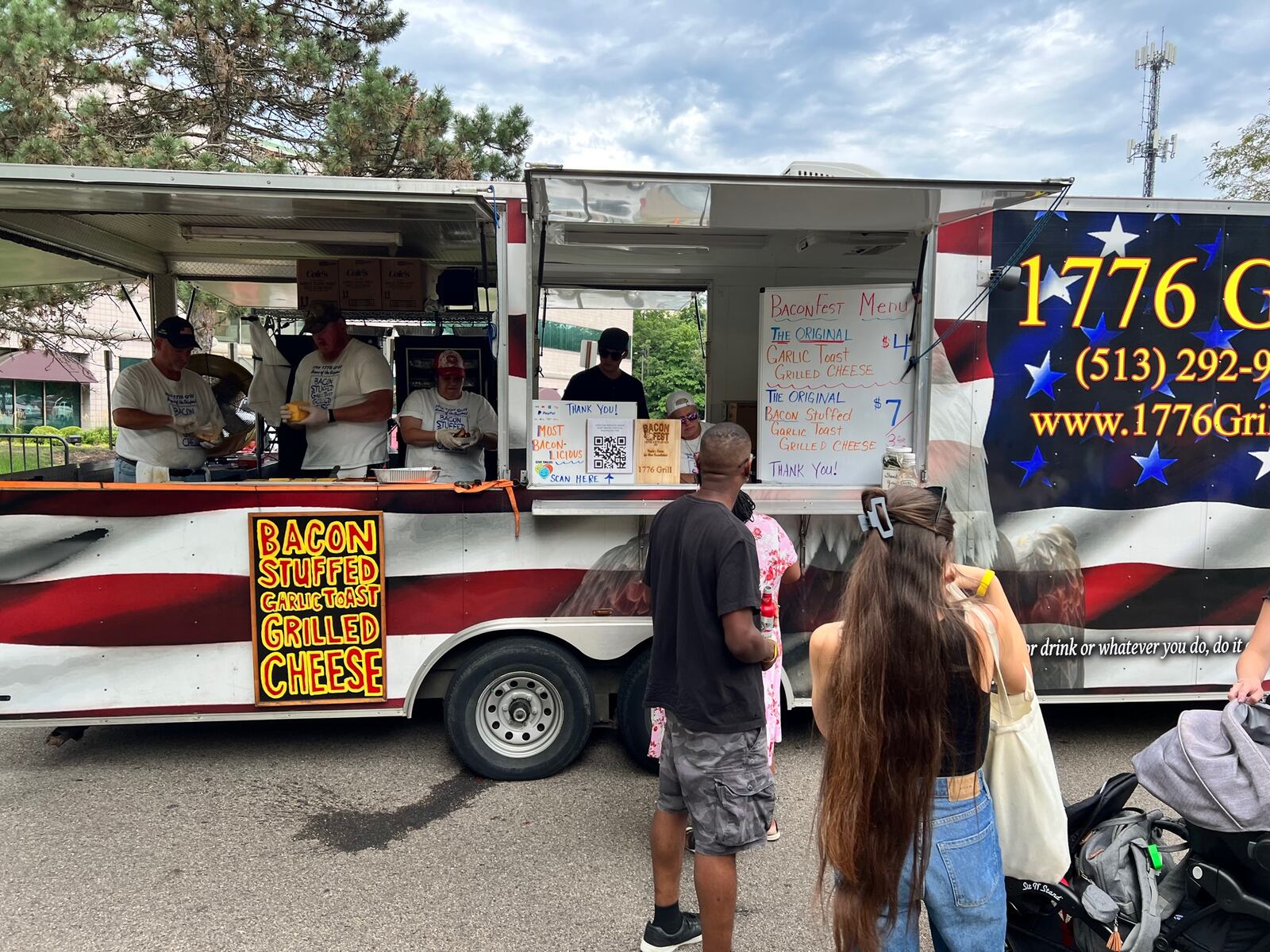Bacon Fest 2022 gave the Most Baconlicious People’s Choice award to 1776 Grill food truck. ALEXIS LARSEN/CONTRIBUTED