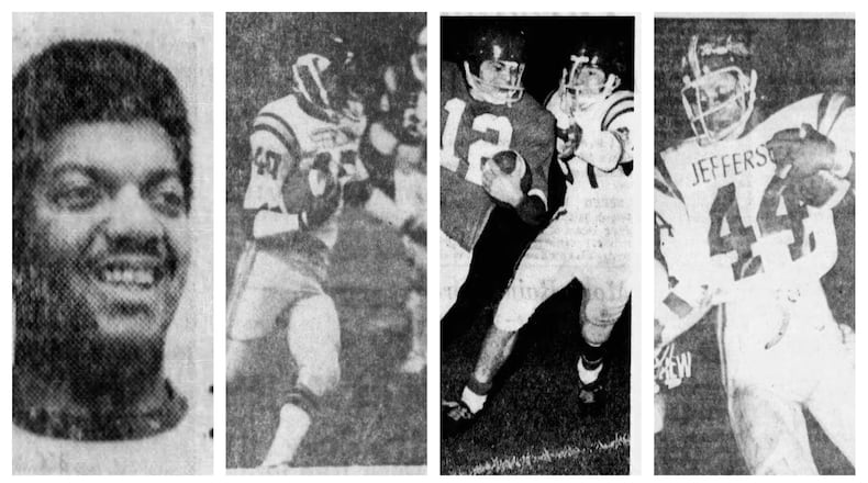 Remembering the longest winning streak in Dayton area high school football history.  Jefferson High School's 49 straight victories. DAYTON DAILY NEWS ARCHIVES