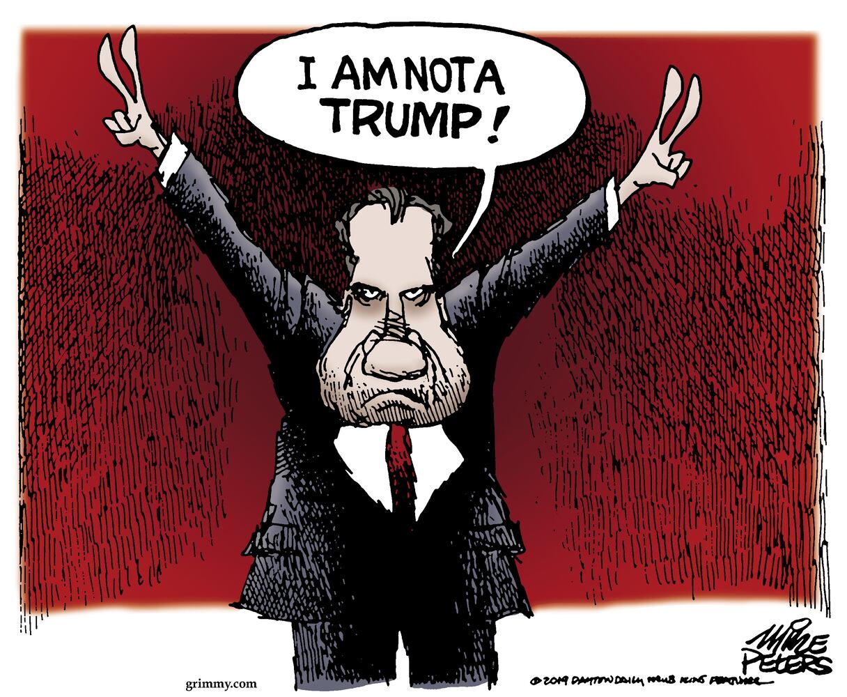 2019: The best of Pulitzer Prize winner Mike Peters political cartoons