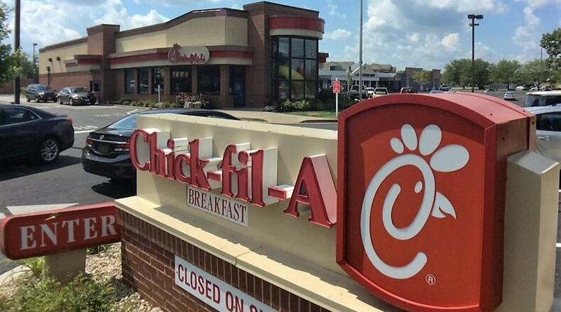 The Chick-fil-A on Ohio 725 in Washington Twp. MARK FISHER/STAFF