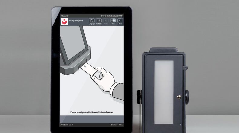 Butler County closed the deal on a new $7.5 million voting system. The county saved about $700,000 with tough negotiating and the state is picking up $3.2 million. This is what the new machines look like.