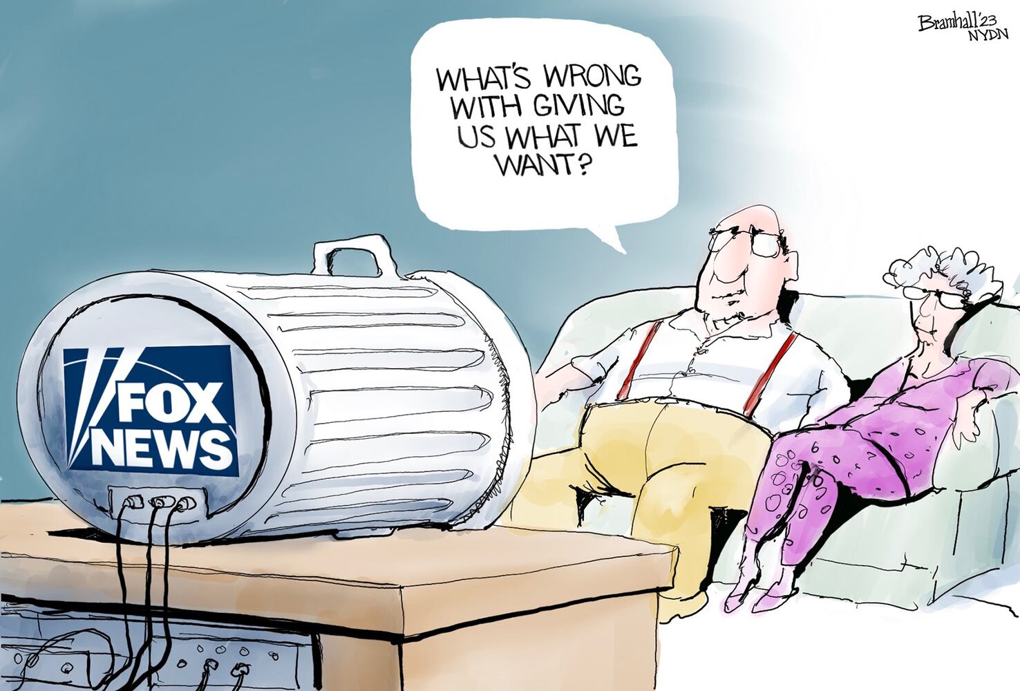 WEEK IN CARTOONS: Ohio derailment, unidentified flying objects and more