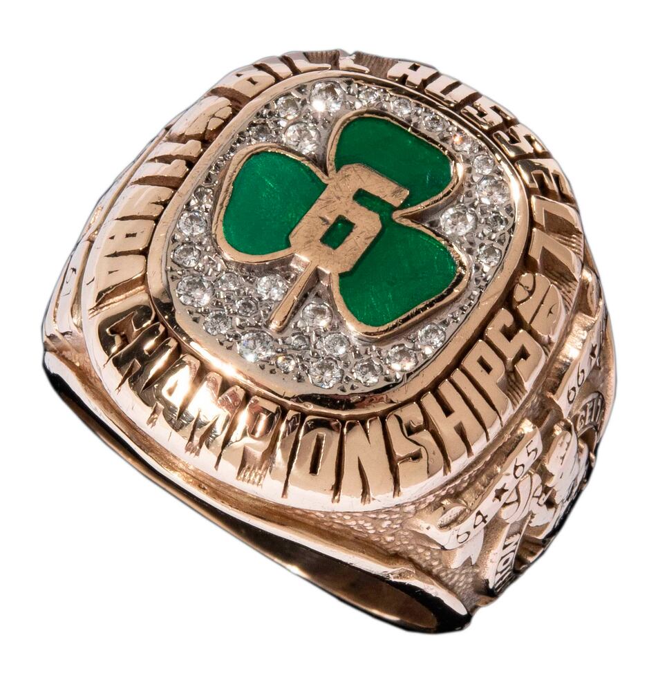 Bill Russell Auction Basketball