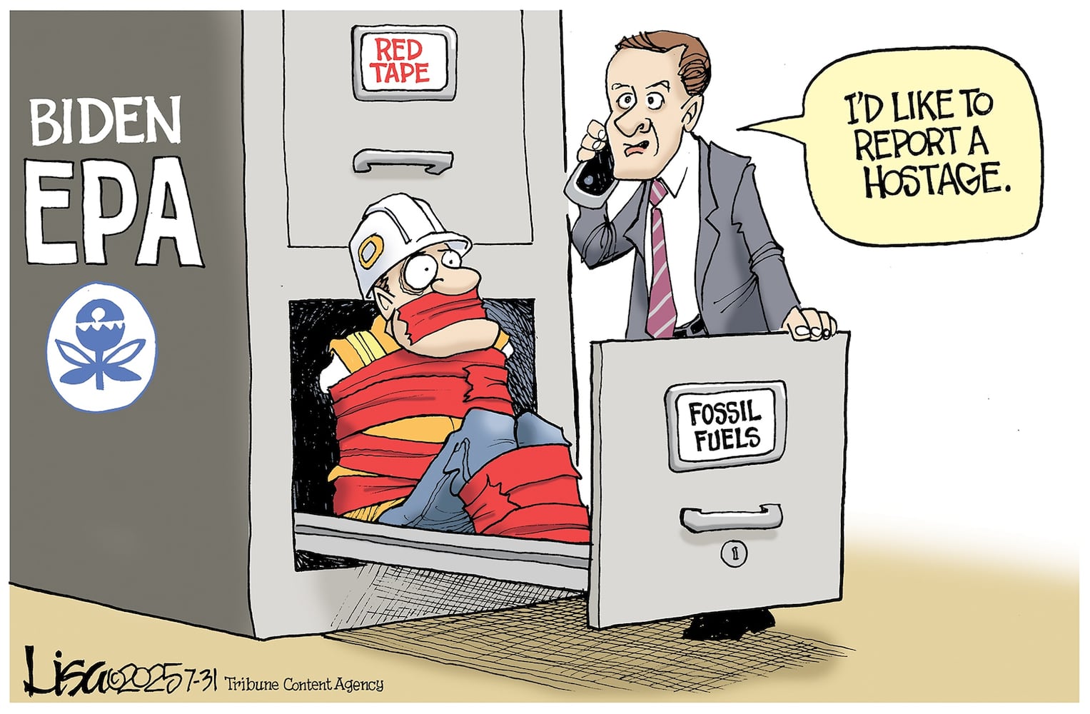 CARTOONS: Lisa Benson, Aug. 6, 2025