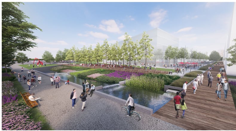 Redevelopment plans for the former Montgomery County Fairgrounds.