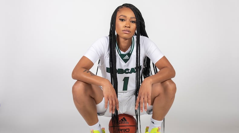 Dayton native Cece Hooks is the reigning Mid-American Conference Player of the Year for the Ohio Bobcats. Ohio University photo