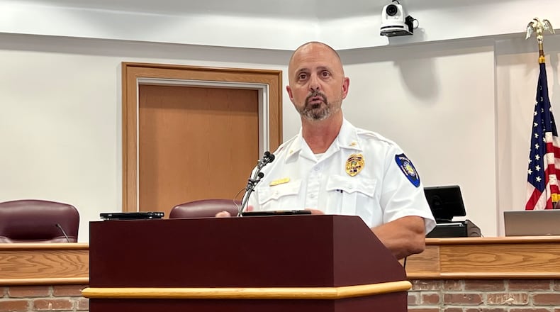 Huber Heights Police Chief Mark Lightner. AIMEE HANCOCK/STAFF