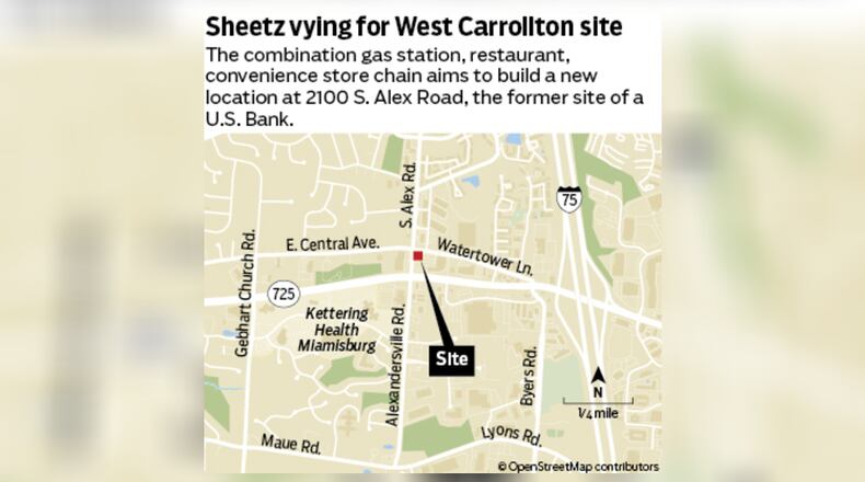 Gas station and convenience store chain Sheetz plans to open a new location at 2100 S. Alex Road in West Carrollton.