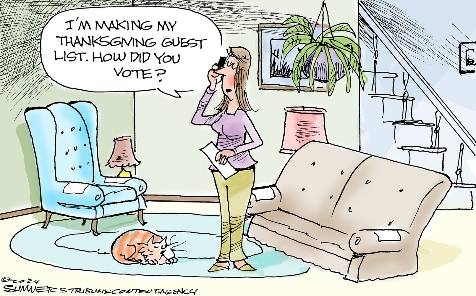 CARTOONS: Dana Summers, Nov. 26, 2024