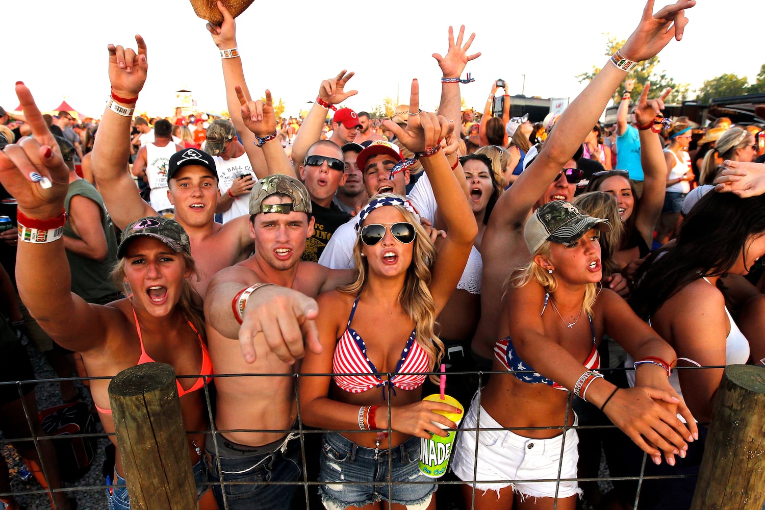 Fans at Country Concert