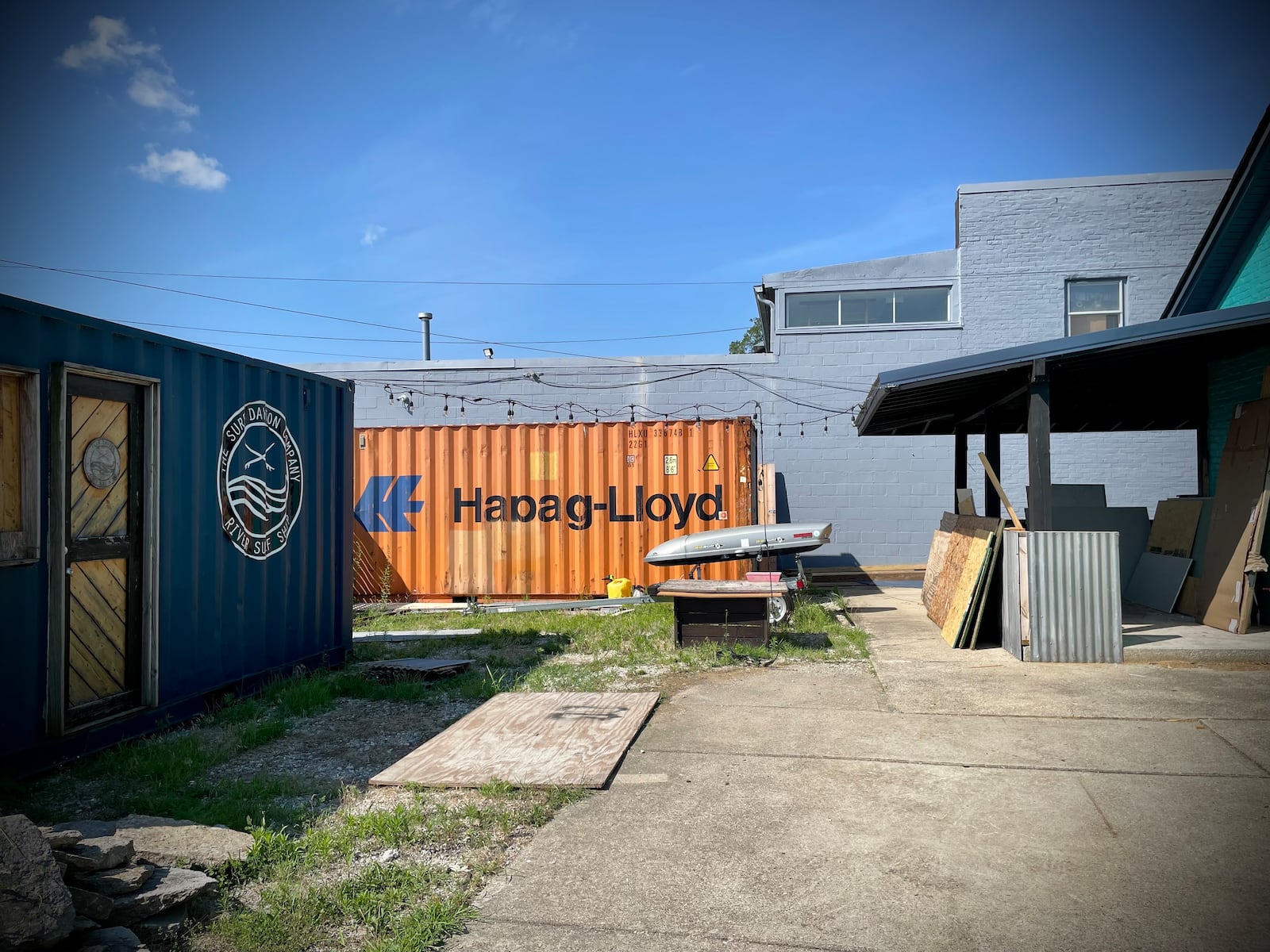 Eddy Out, a surf shop, hostel, bar and restaurant catering to adventure sport athletes such as cyclists, river surfers and paddlers, will be located at 120 Valley St. in Old North Dayton. NATALIE JONES/STAFF