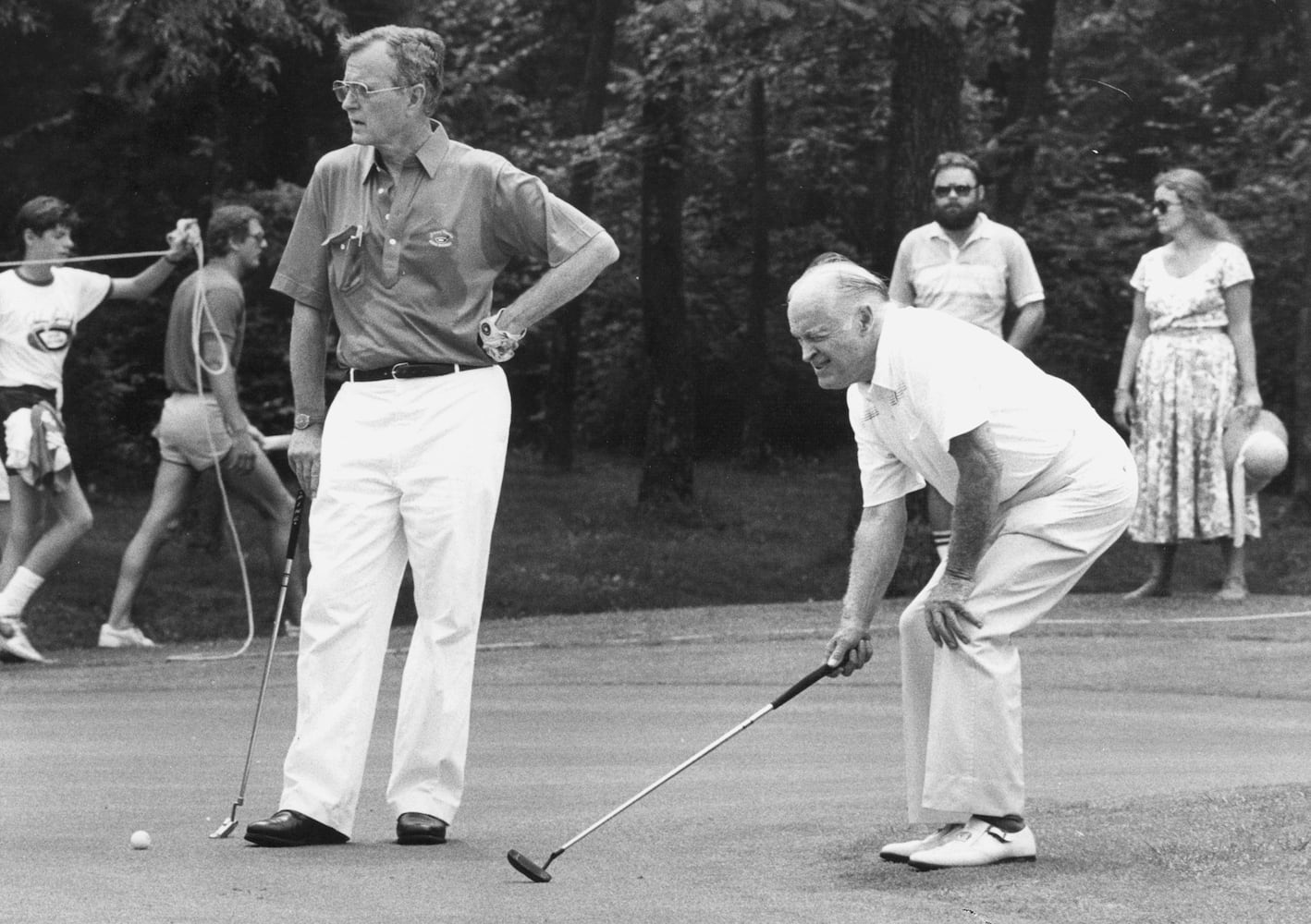 George H.W. Bush visits to southwest Ohio