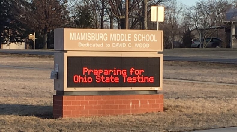 A veteran Miamisburg Middle School teacher was put on paid administrative leave and resigned the same day - May 23 - when district officials became aware of allegations of sexual misconduct with a student, according to the district. NICK BLIZZARD/STAFF