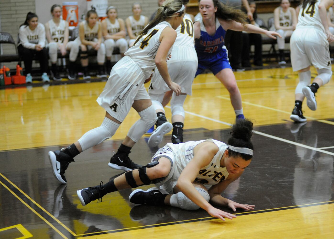 PHOTOS: Carroll at Alter girls basketball