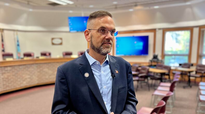 Huber Heights Mayor Jeff Gore. AIMEE HANCOCK/STAFF